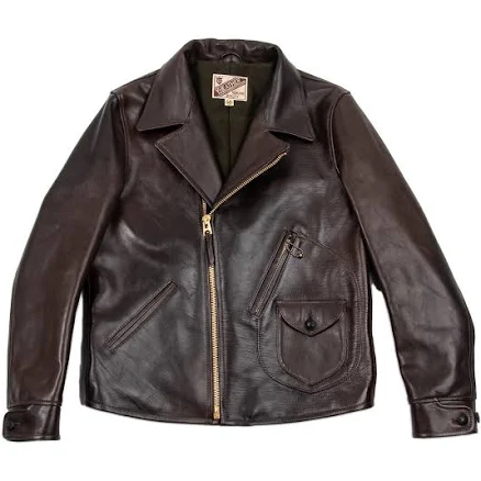 Hand Dyed Horsehide Double Rider Jacket