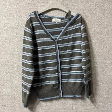 Rolarola One Open Shoulder Stripe Cardigan