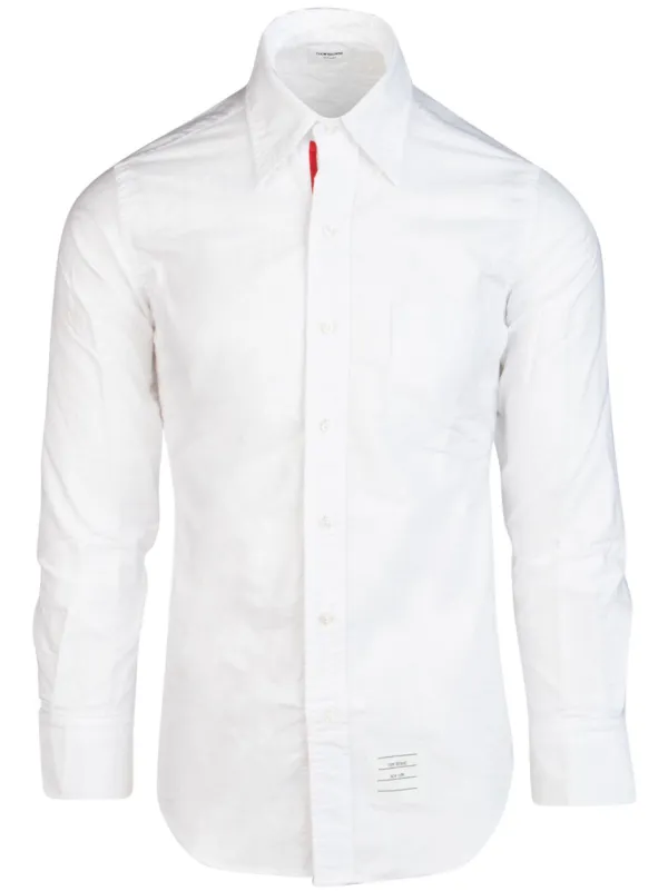 Grosgrain Placket Oxford Shirt