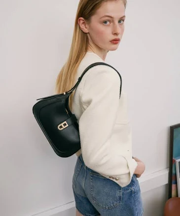 ELEGANCE PARIS Boni Russeller Shoulder Bag opfh011a