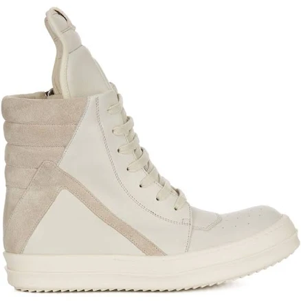 Rick Owens Women's Geobasket Leather High-Top Sneakers