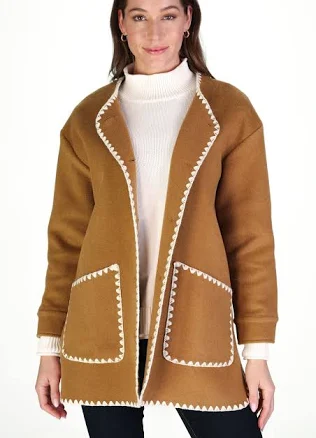Kenna Brushed Wool Coat