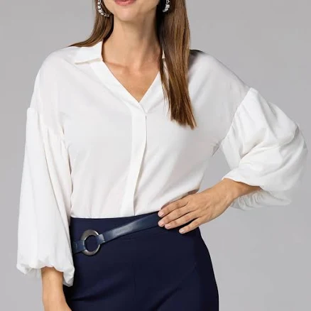 Puffy Sleeve Blouse
