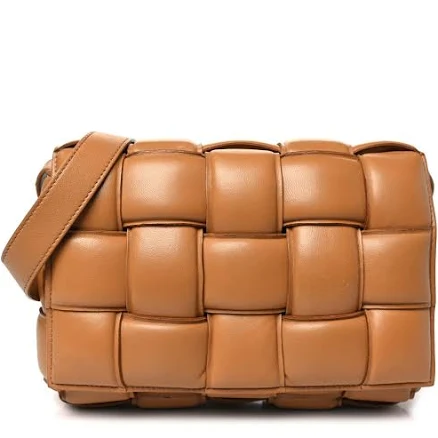 Bottega Veneta Cassette Padded Maxi Intrecciato Leather Crossbody Bag