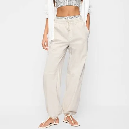 Old Navy Women's Lightweight Poplin Balloon Pants