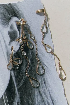 Free People Waterfall Ear Cuff Set