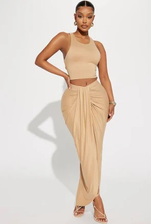 Conjunto de Falda Maxi Lanie