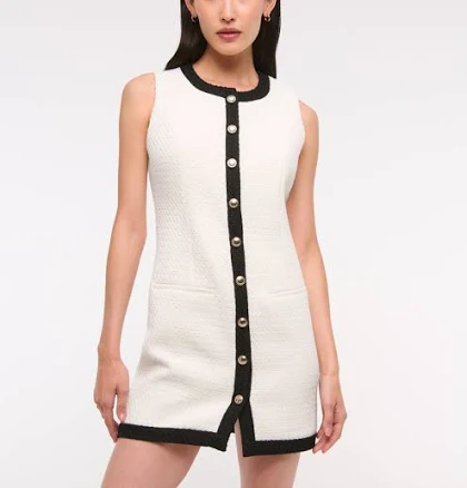 Abercrombie & Fitch Women's Mara Tweed Mini Dress