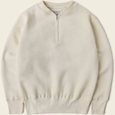 Bronson 20.5 oz Motorcycle Racing Half-Zip Fleece Sweatshirt