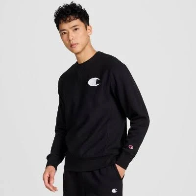 Champion Iconic Embroidered Crewneck Sweatshirt