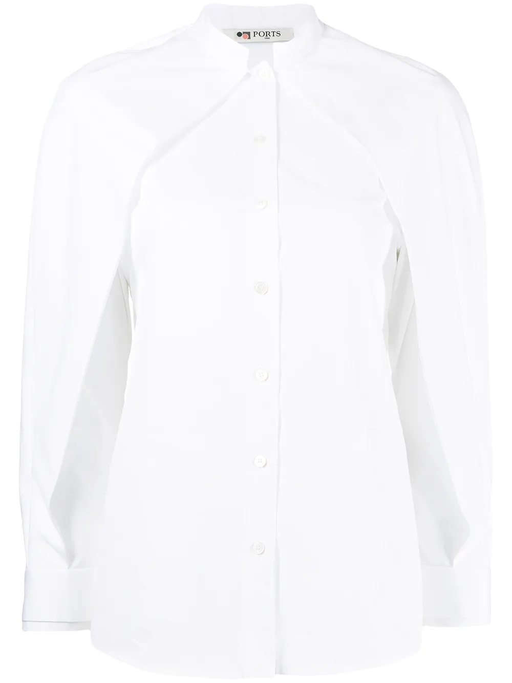 Flap Wing Cotton Shirt