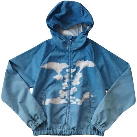 LOUIS VUITTON Monogram Clouds Windbreaker Jacket Size 48 IT