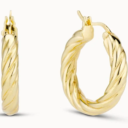 Rowan Tide Twist Hoops