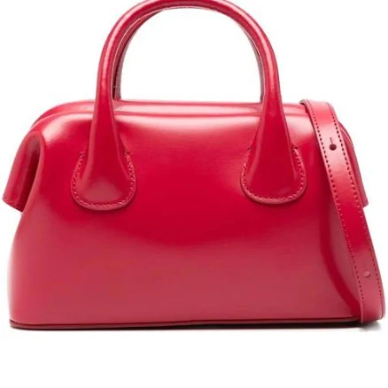 Osoi Boat Mini Bag with Calf Leather Top Handle