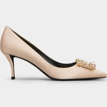 Roger Vivier Efflorescence Pumps in satin