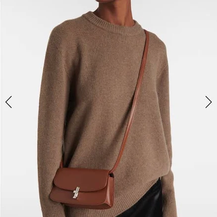 The Row Sofia Leather Crossbody Bag