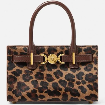 Versace Medusa '95 Mini Leopard Tote Bag