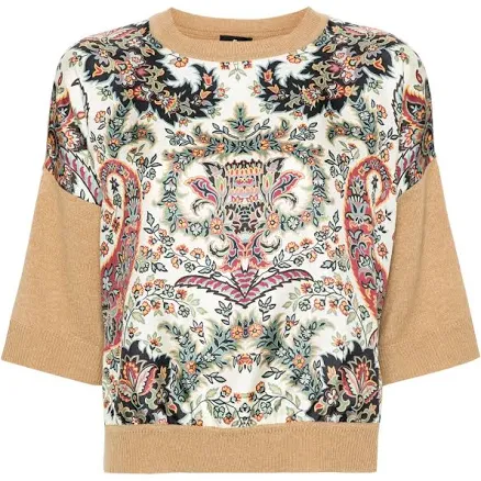 Etro Floral-Print Jumper