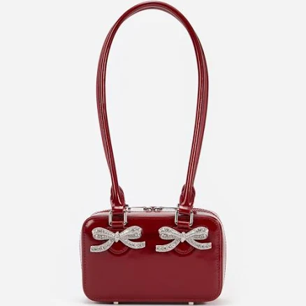 Self Portrait Leather Shoulder Bag