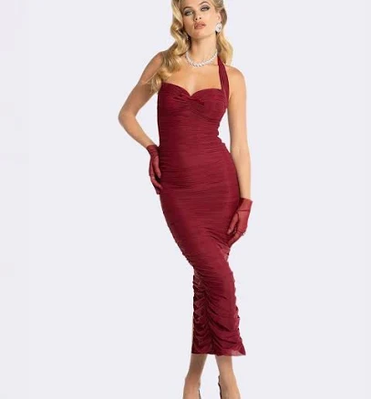 Nana Jacqueline Francesca Midi Dress