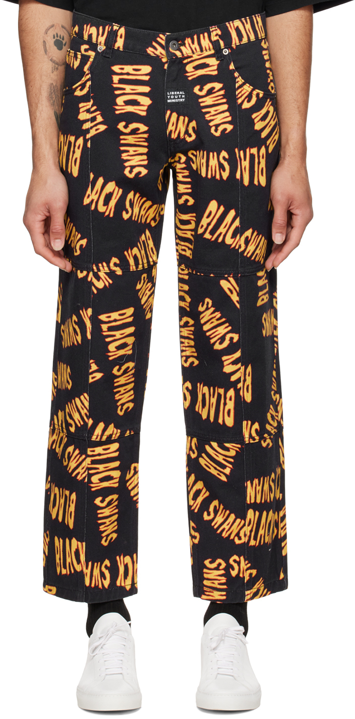 Black 'Black Swans' Jeans