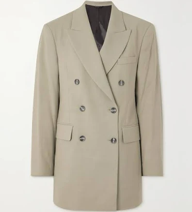Acne Studios Acne Double-breasted Herringbone Blazer Women