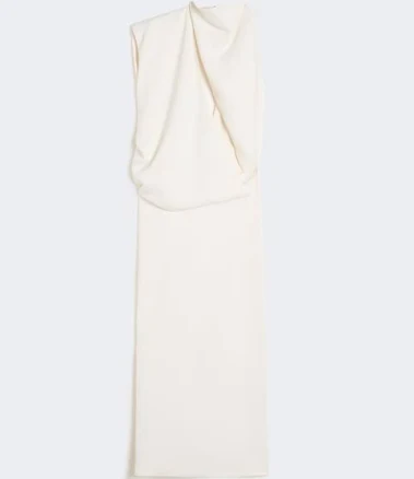Sportmax Asymmetrical Viscose Dress