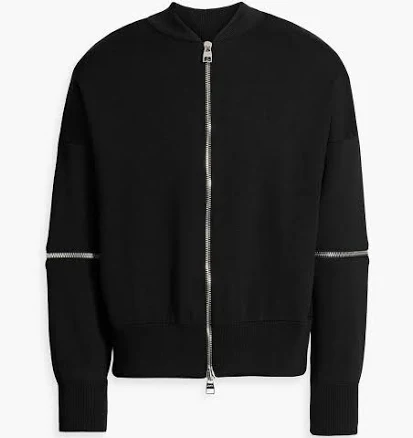 Alexander McQueen Men's Wool Zip Jacket