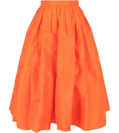 Alexander McQueen Pleated Midi Skirt