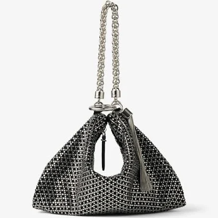 Jimmy Choo Callie Embellished Suede Clutch Bag