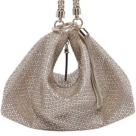 Jimmy Choo Callie Crystal-embellished Clutch