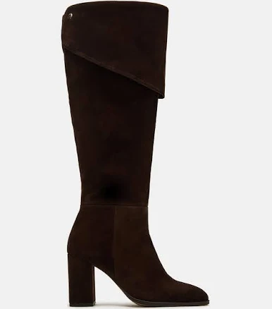 Steve Madden Women's Winslet Block Heel Suede Boots