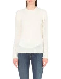 Maje MARNE Fluffy-knit jumper, size 3