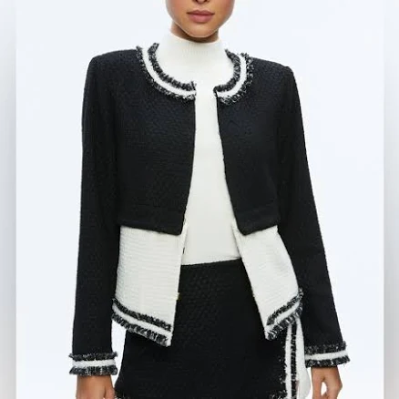 Kidman Two-Fer Tweed Jacket