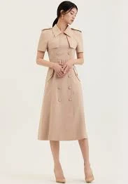 Summer Trench Coat Dress 1 (s)