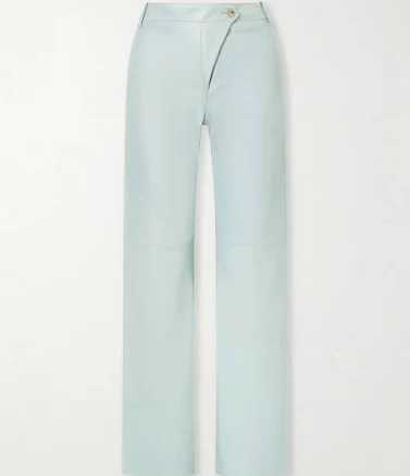 High Waist Straight Leg Pants