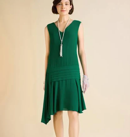 BABEYOND Retro Day Ribbon Pleated Dress