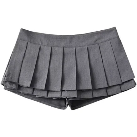 Stayc Double Pleated Skirt with Inner Shorts