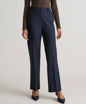 Quince Women's Italian Wool Straight Leg Pants