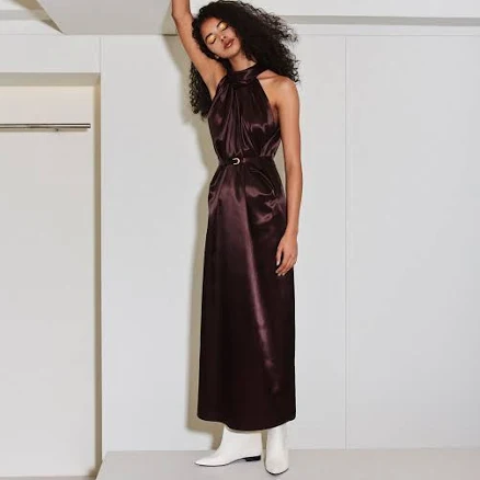 OPHELIE SATIN DRESS
