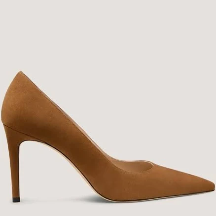 Stuart Weitzman Power 85 Suede Pumps