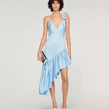 Sandro Women's Short ruffled Dress