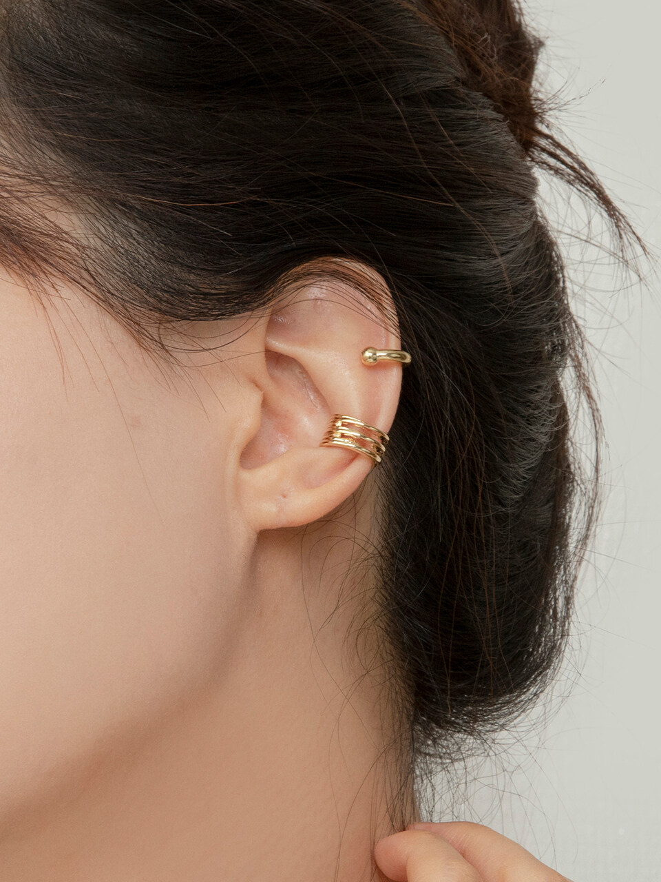 Two Ball Earcuff+ Tom Earcuff