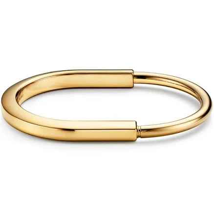 Tiffany Lock Bangle Gold