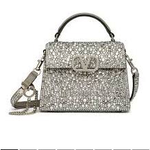 Valentino Garavani Women's Mini Embellished VSling Top-Handle BagValentino Garavani Women's Mini Embellished VSling Top-Handle Bag