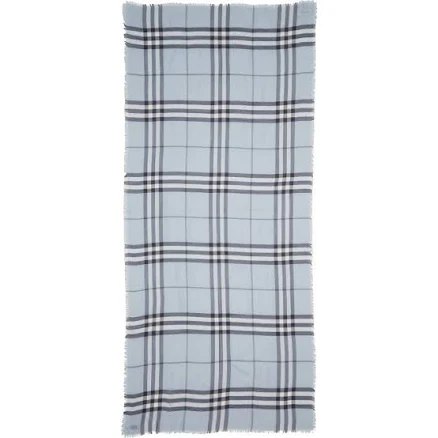 Burberry Women's Giant Check Wool Scarf