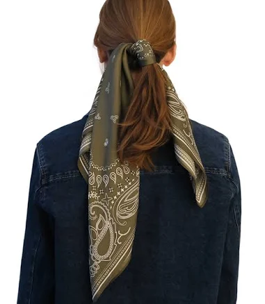 Silk Paisley Scarf