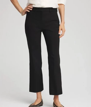 Chico's Women's Emme Cropped Flared Pants
