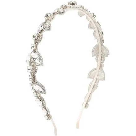 Jennifer Behr Crystal-embellished Hair Band