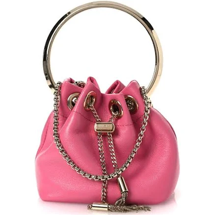 Jimmy Choo Bon Bon Micro Leather Top-Handle Mini Bag